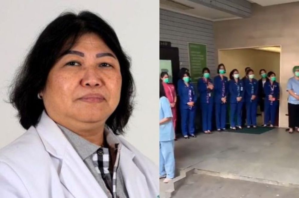 dr.Ketty semasa hidup. Pemakamannya diiringi seluruh staf medis RS. Medistra, Jakarta. Foto: gridhealth.