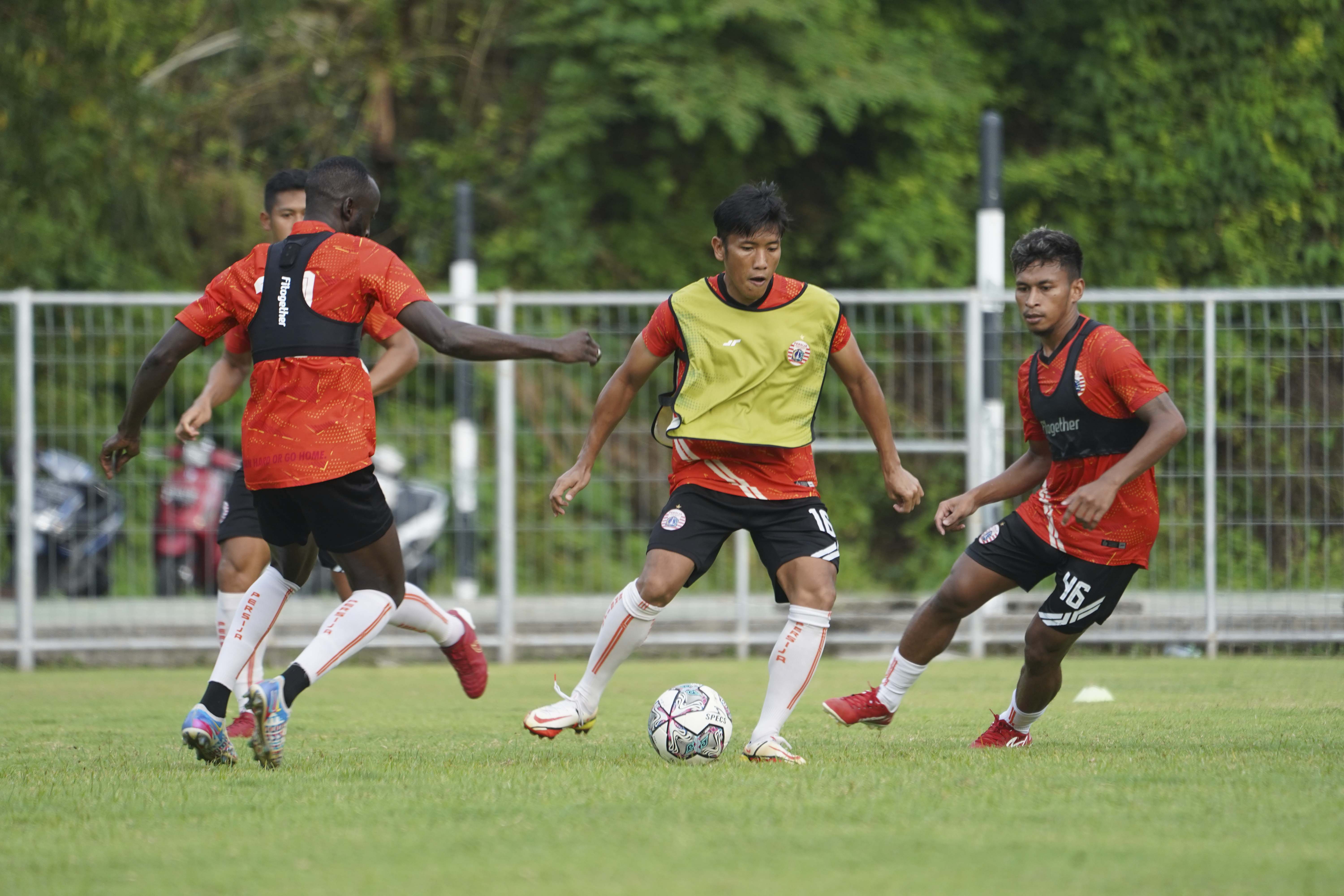 Persija kembali menggelar sesi latihan pada Jumat (4/3/2022) sore.  