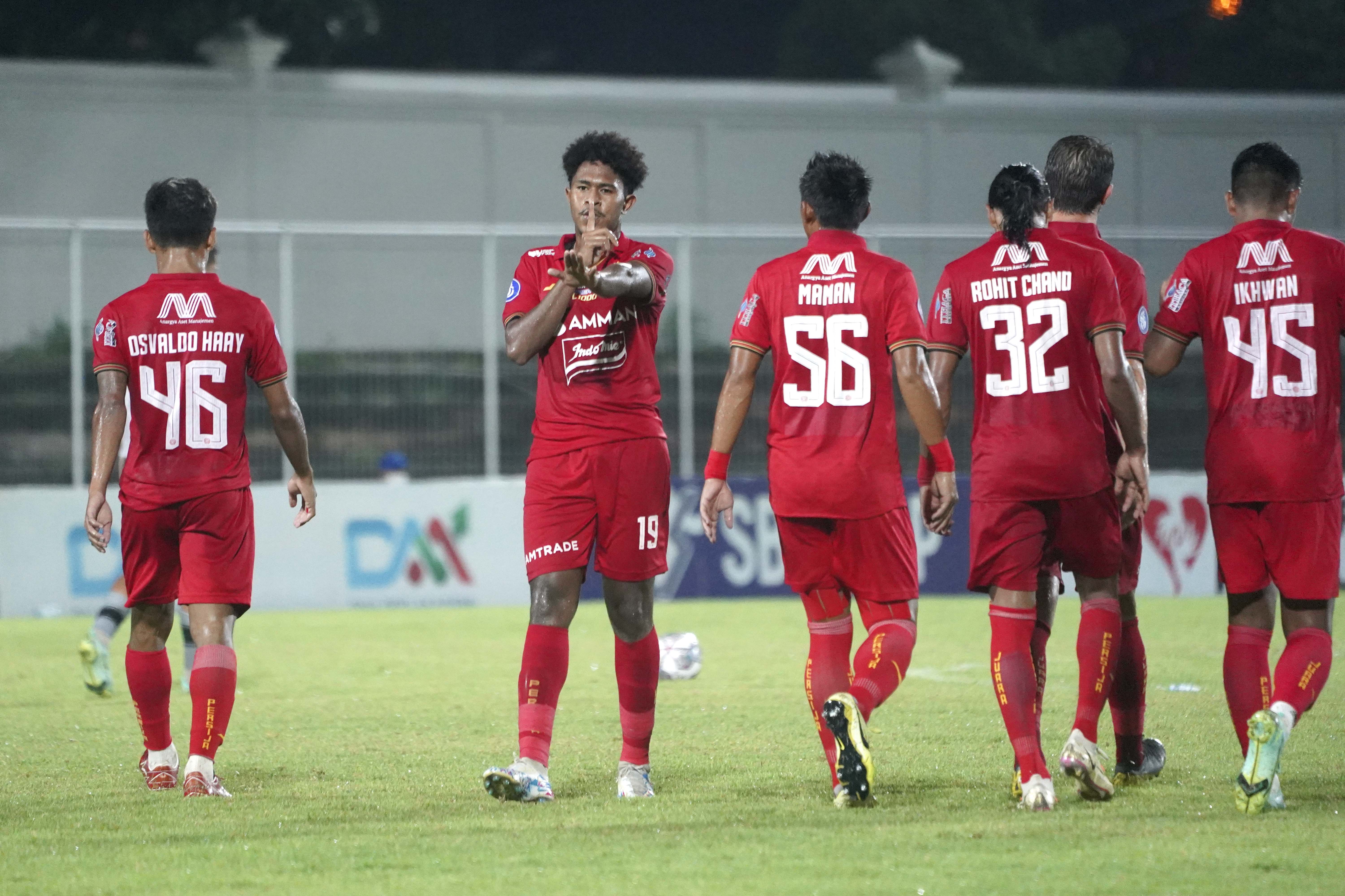 Persija mendapatkan tambahan tiga poin di laga ke-30 BRI Liga 1 2021/2022. Bermain di Stadion Kompyang Sujana, Denpasar, Minggu (13/3/2022) 