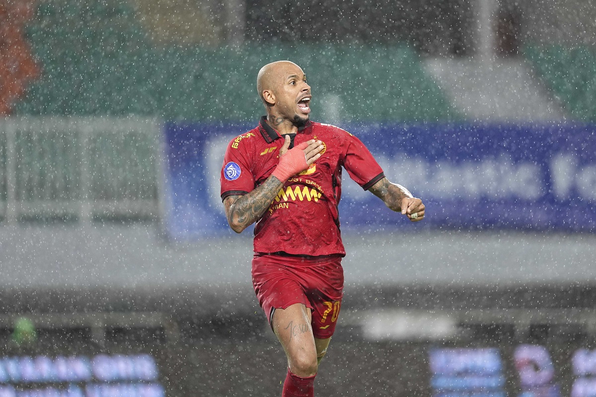 Dalam laga lanjutan Liga 1 yang berlangsung di Stadion Pakansari, Cibinong, Selasa (10/12/2024) malam, Gustavo mencetak gol ke gawang Borneo FC