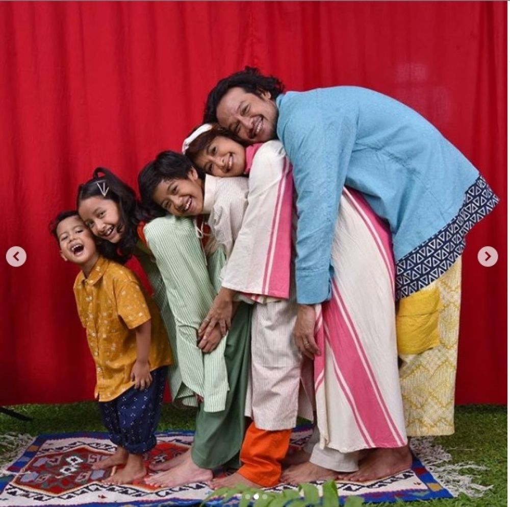 Kehangatan saat Lebaran kemarin.  Foto: dok.IG