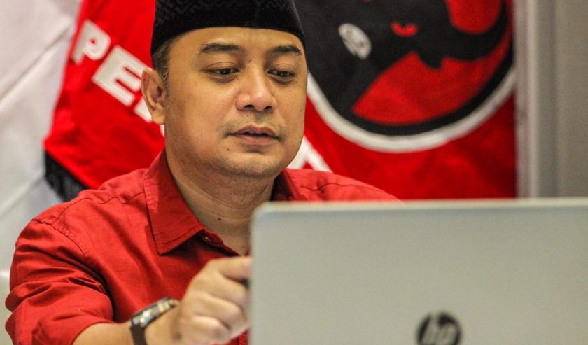 Eri Cahyadi, calon wali kota Surabaya pada Pilwali Surabaya 2020, mengikuti sekolah partai PDIP. (FOTO: IST)