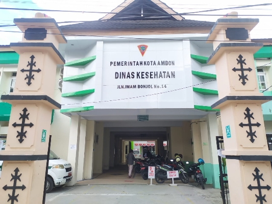 Salah satu Puskesmas yang salah satu Nakesnya terpapar Covid-19. HMP/BOY