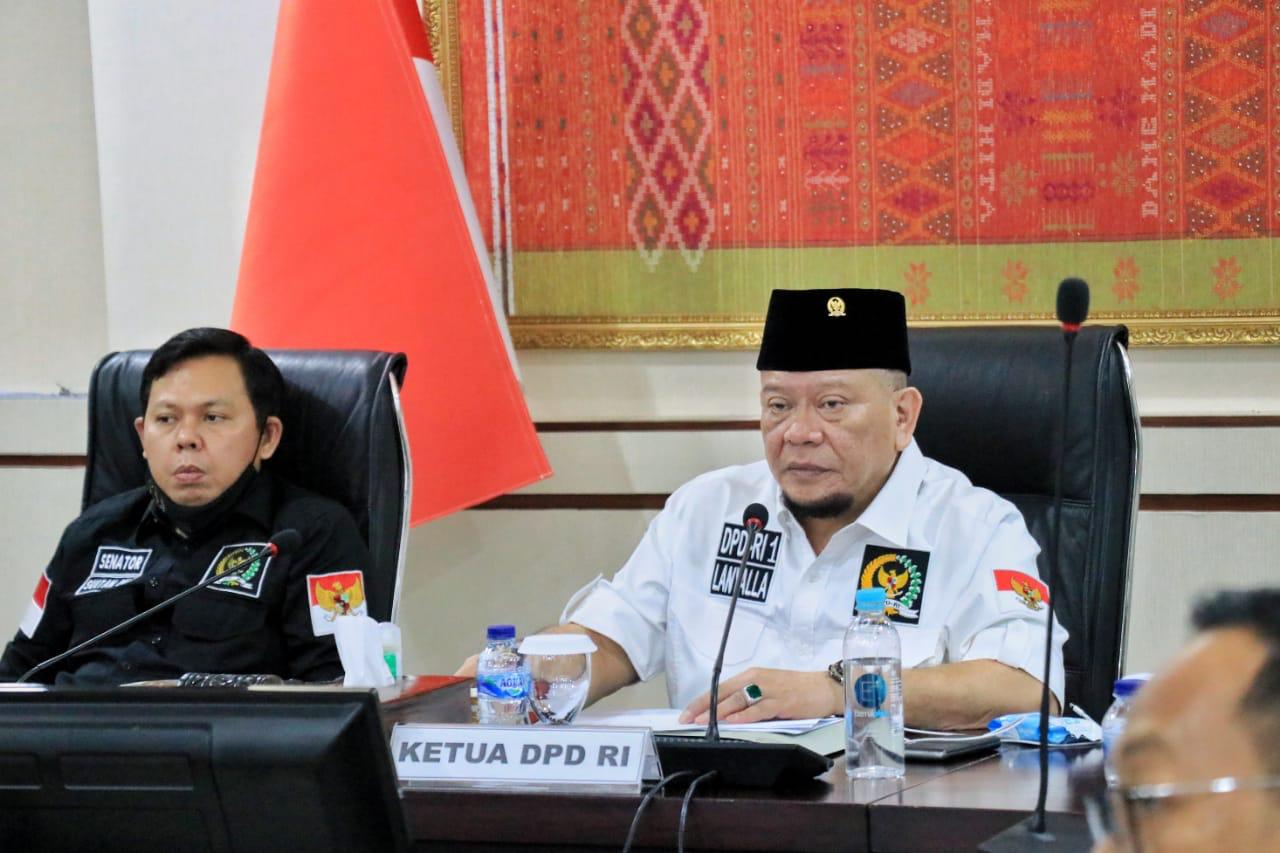 Ketua DPD RI AA LaNyalla Mahmud Mattalitti 