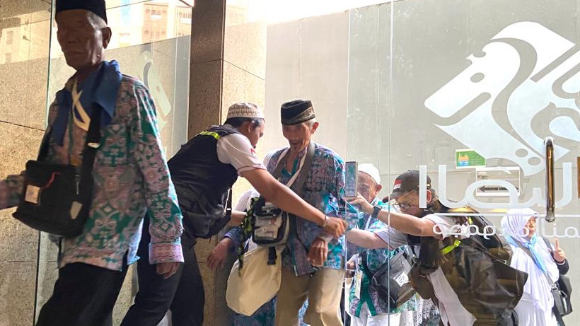 Sebanyak 99.211 Jemaah gelombang II yang tergabung dalam 258 kelompok terbang telah tiba di Bandara King Abdul Aziz International Airport (KAAIA) Jeddah, Jumat (23/06/2023).