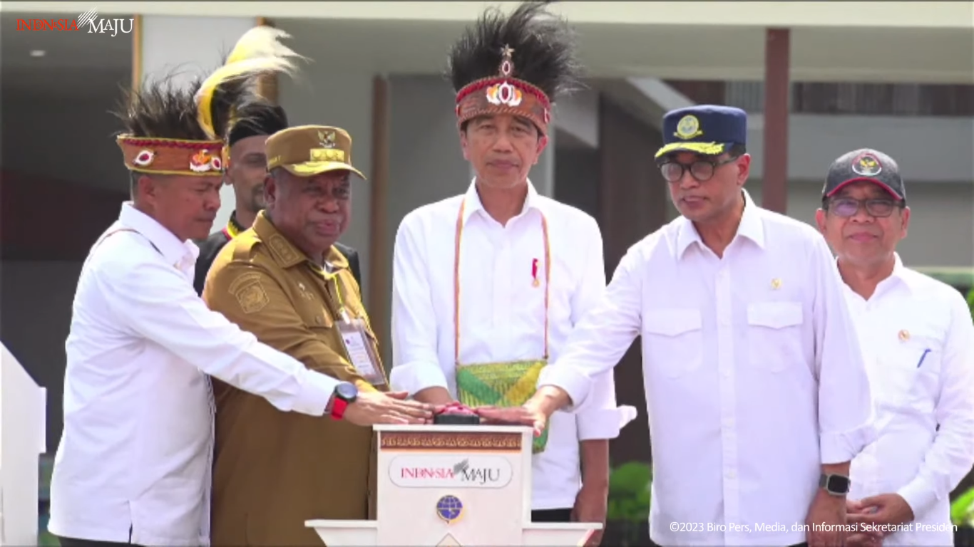 Presiden Harap Bandara Siboru dan Douw Aturure Mudahkan Aksesibilitas di Tanah Papua