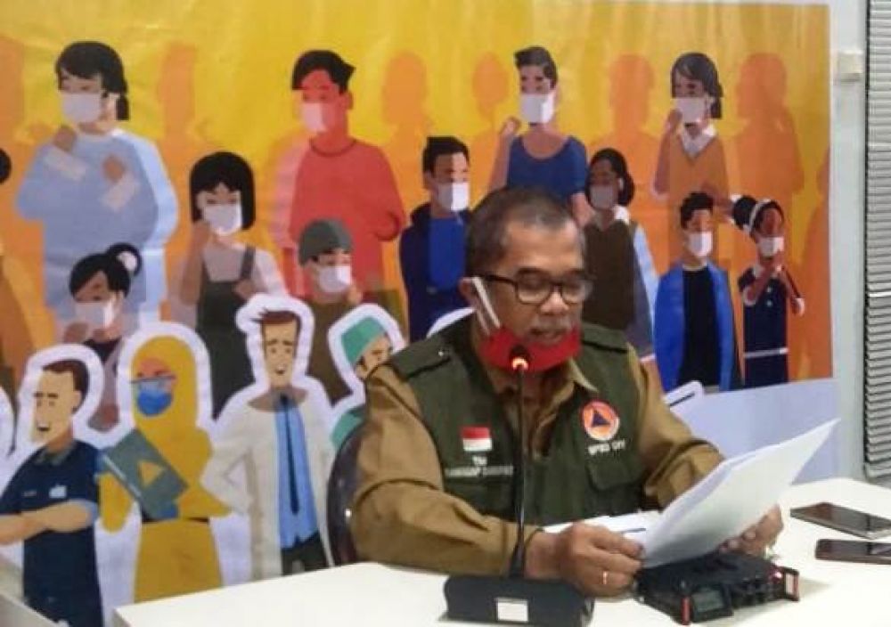 Wakil Sekretaris Gugus Tugas Percepatan Penanganan COVID-19 DIY, Biwara Yuswantana. Foto: HMP for BPBD DIY)