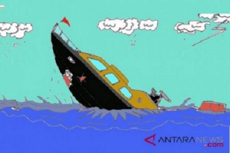 Ilustrasi - Kapal Tenggelam (Antaranews.com)