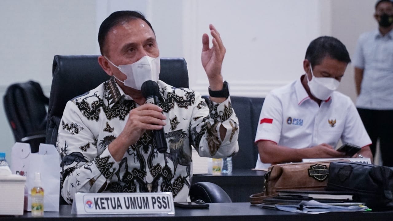 Ketua Umum PSSI M Iriawan. PSSI
