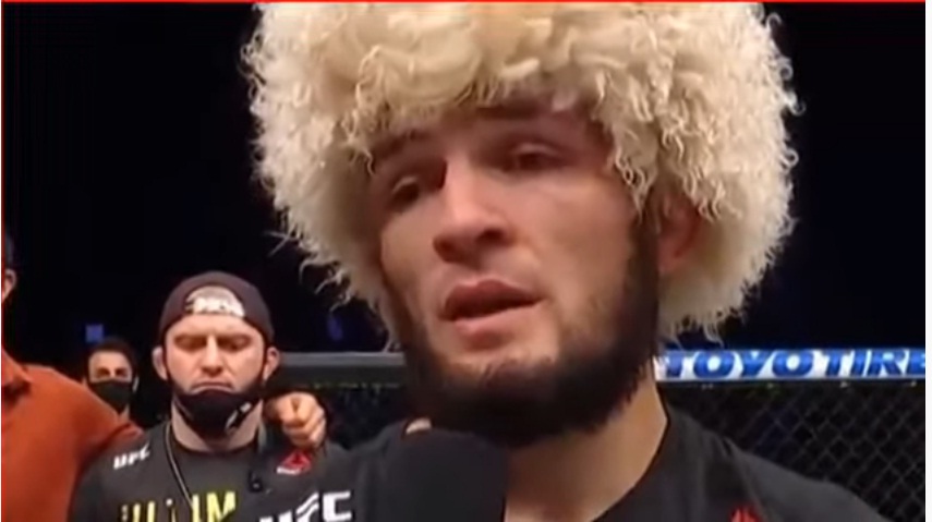 Khabib Nurmagomedov. screen shoot/HMP
