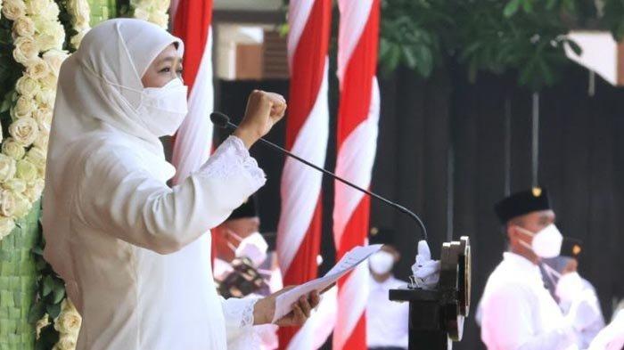Peringatan Hari Santri Nasional di Gedung Negara Grahadi Surabaya