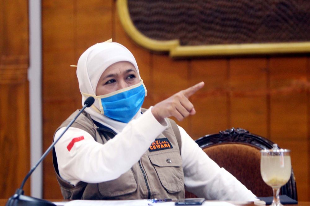 Gubernur Jatim Khofifah Indar Parawansa (Foto: HMP/Prasetyo)