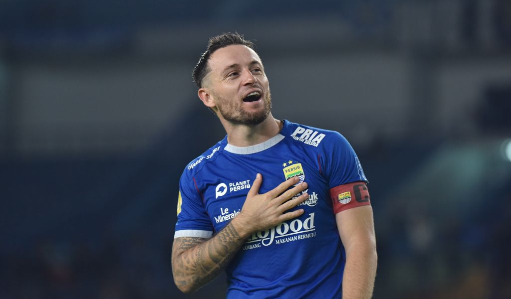 Gelandang PERSIB, Marc Klok. (PERSIB.co.id/Barly Isham)

