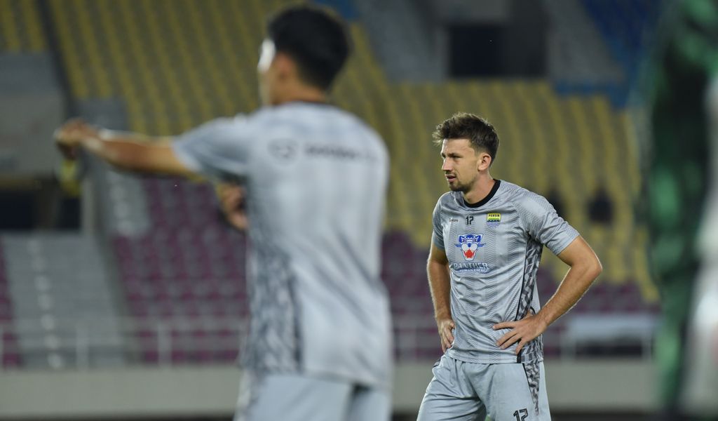 Gelandang PERSIB, Mateo Kocijan. (PERSIB.co.id/Barly Isham)

