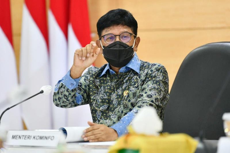 Menteri Komunikasi dan Informatika Johnny G. Plate. (www.kominfo.go.id)