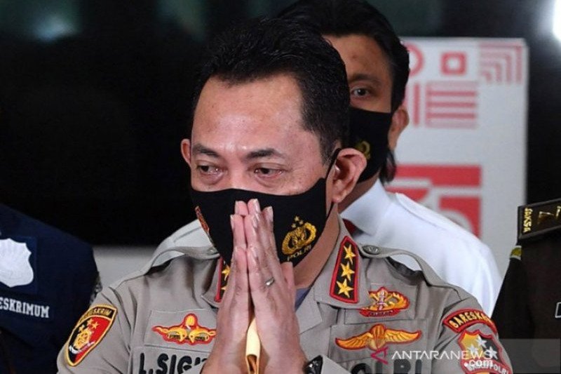 Komjen Pol Listyo Sigit Prabowo (ANTARA/Sigid Kurniawan/Nz/aa)