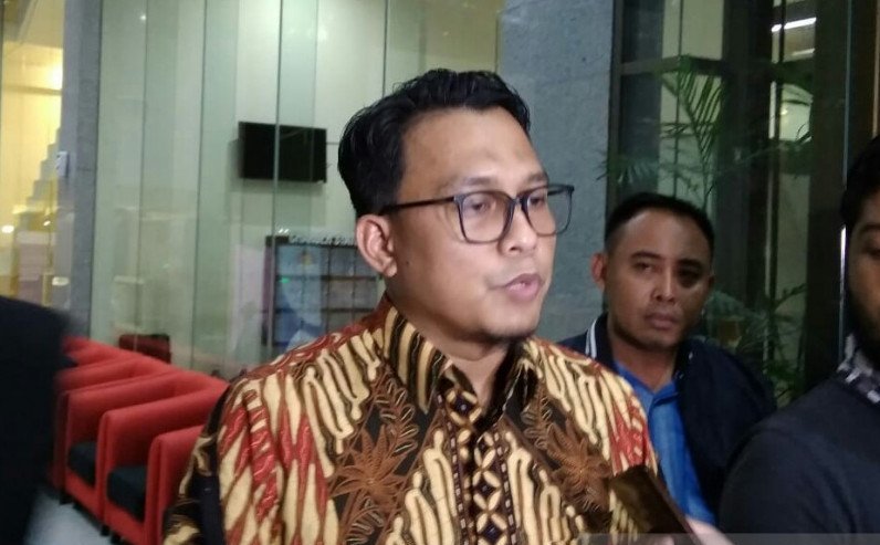 Plt Juru Bicara KPK Ali Fikri. (Antara/Benardy Ferdiansyah)