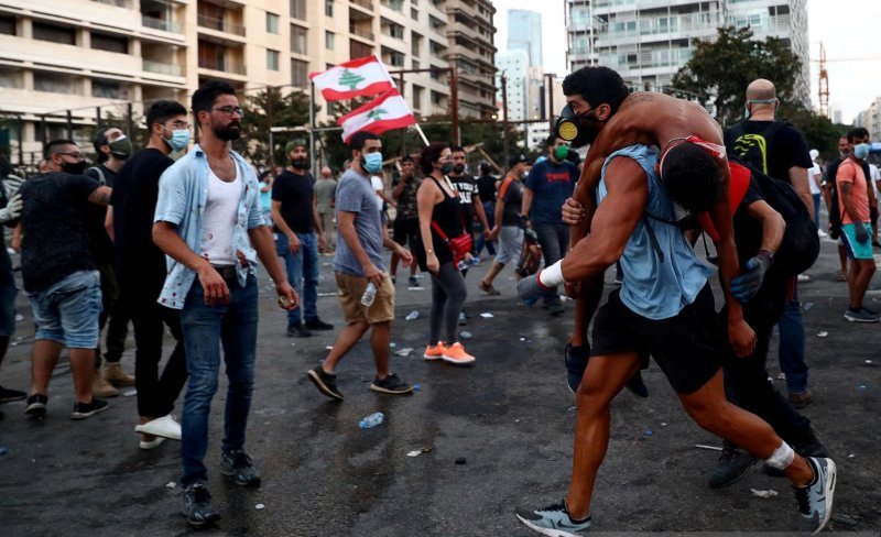 PM Lebanon Mundur Pasca Ledakan yang Menghancurkan Beirut