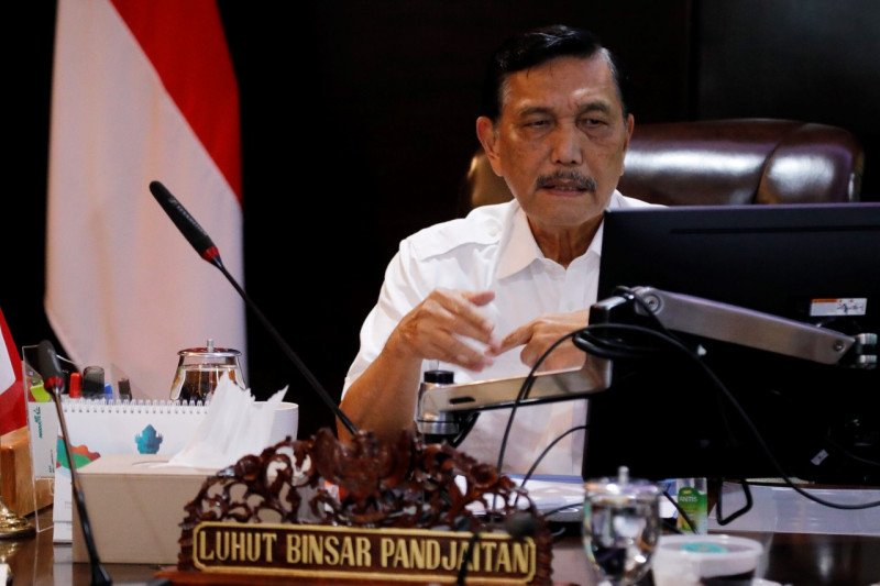 Menko Kemaritiman dan Investasi Luhut Binsar Pandjaitan. ANTARA/HO-Kemenko Kemaritiman dan Investasi

