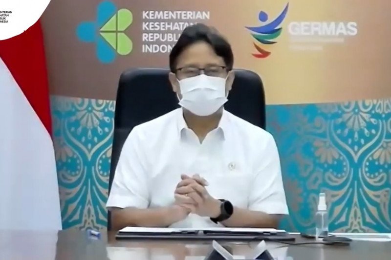 Tangkapan layar - Menteri Kesehatan Budi Gunadi Sadikin.