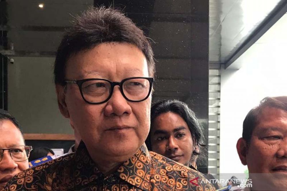 Menteri Pendayagunaan Aparatur Negara dan Reformasi Birokrasi (Menpan-RB) Tjahjo Kumolo. ANTARA