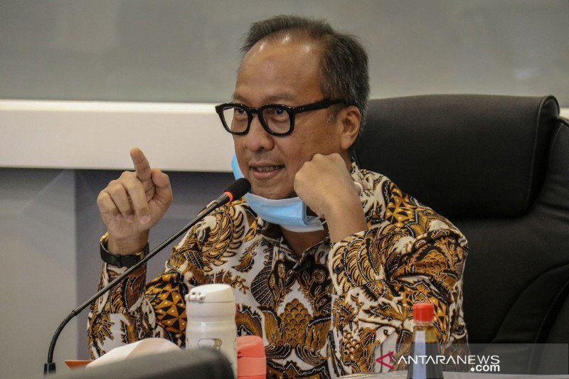 Menteri Perindustrian Agus Gumiwang. ant