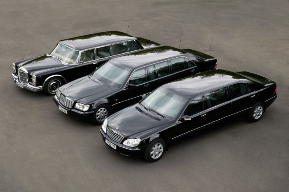Deretan mobil Daimler. ANTARA