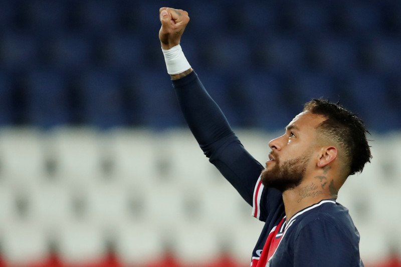PSG Cukur Angers 6-1, Neymar Turut Sumbang Dua Gol