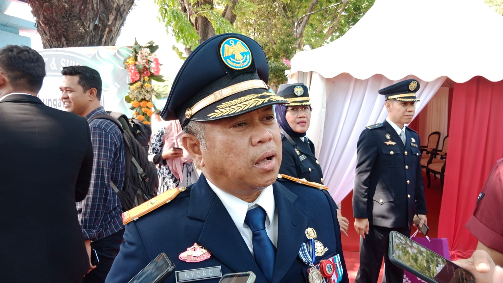 Kepala Dinas Perhubungan Jatim, Nyono 