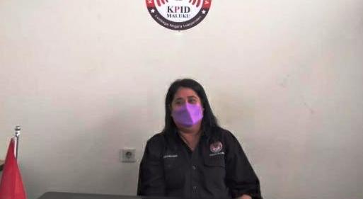 Mutiara Dara Utama, ketua Komisi Penyiaran Daerah Provinsi Maluku. HMP/BOY