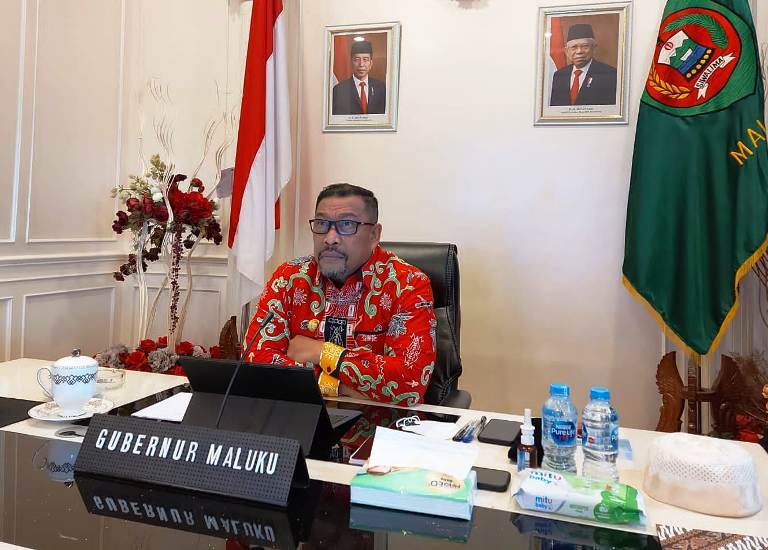 Gubernur Maluku Murad Ismail. HMP/BOY