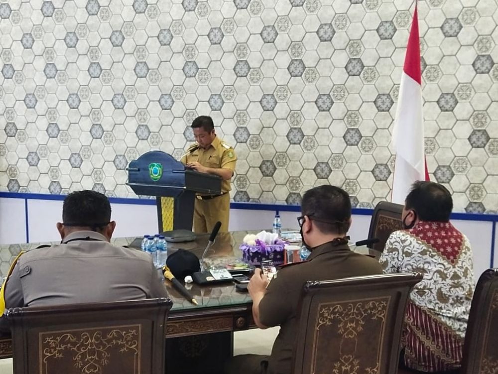 ONLINE: Musrenbang Kepsul dilakukan secara online dan dipantau oleh Kementerian Dalam Negeri. HMP/cho