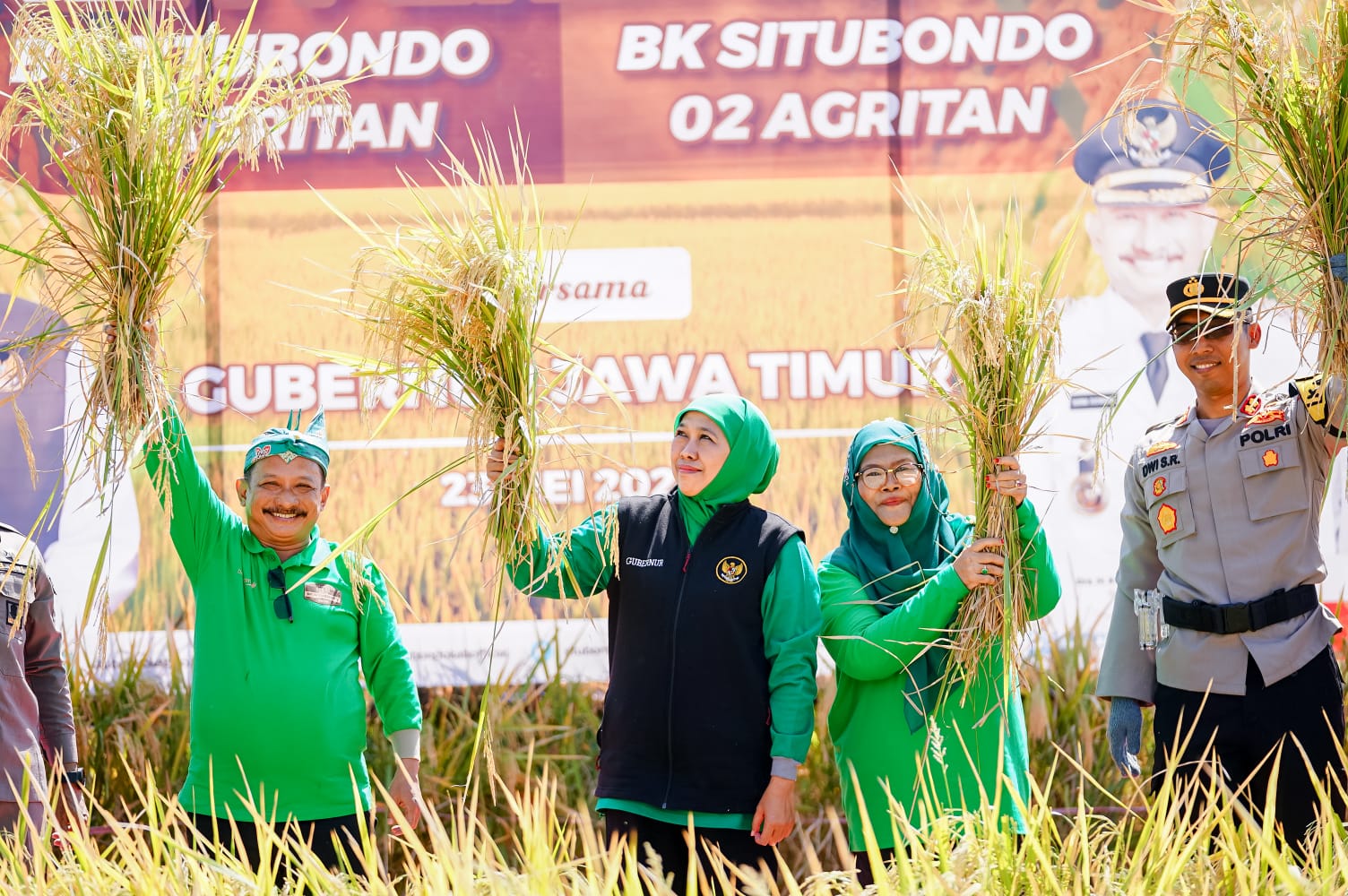Gubernur Khofifah: Bibit Unggul dengan Hasil Panen Dua Kali Lipat