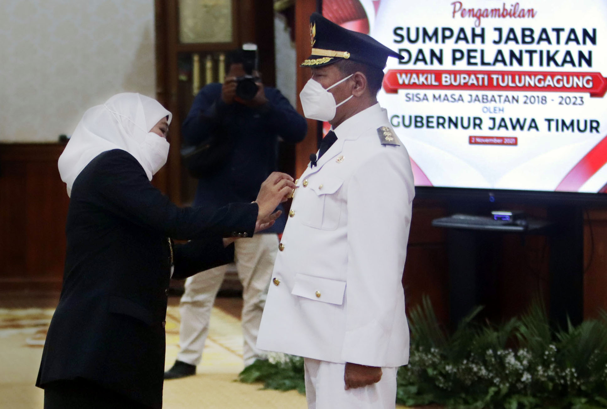 Gubernur Khofifah Lantik Wakil Bupati Tulungagung