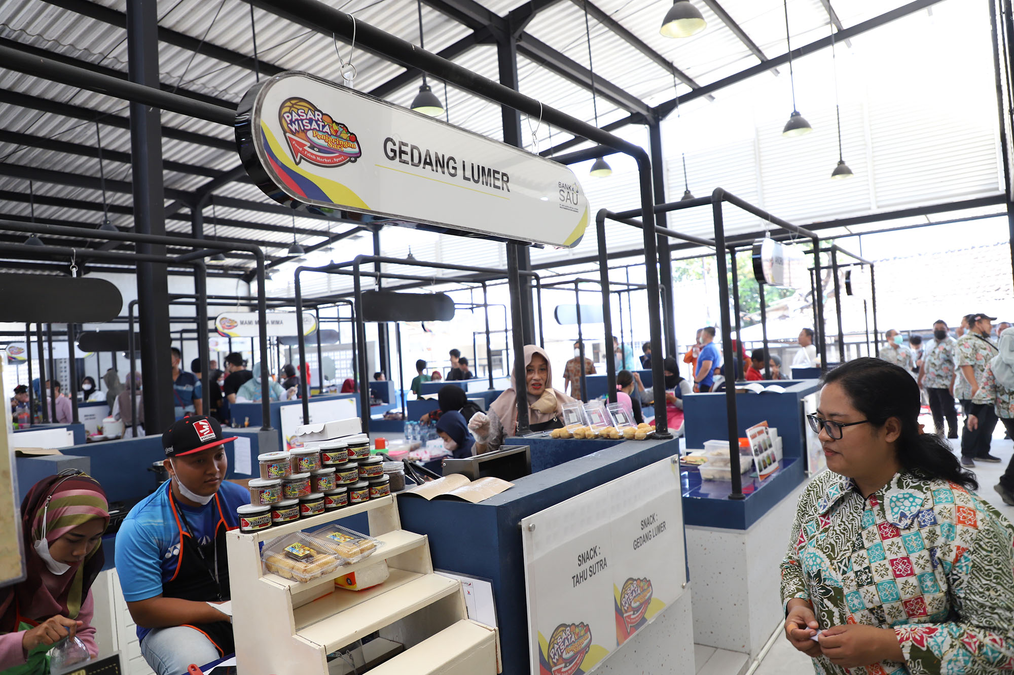 Baru Diresmikan, Pasar Penjaringansari Lebih Kekinian