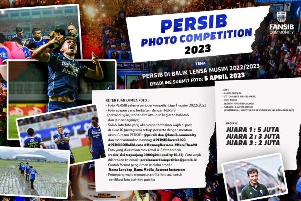 Persib Photo Comptition 2023 Kembali Digelar
