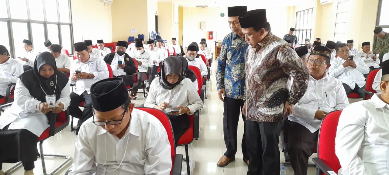 Seleksi calon petugas haji 1444 H/2023 M, Peserta yang dinyatakan lolos seleksi administrasi, melaksanakan tes kompetensi dengan skema Computer Asseste Test