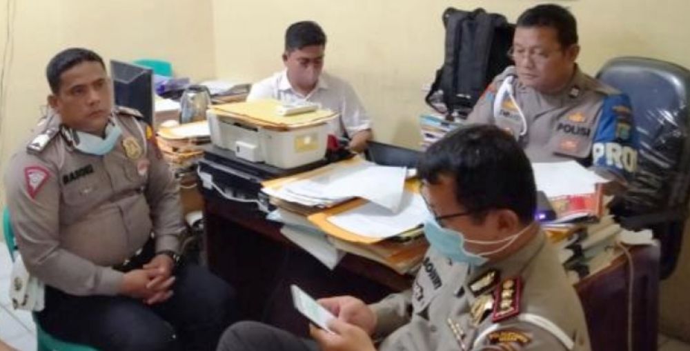 Bripka RS diperiksa Propam Polrestabes Medan. Foto: Ist