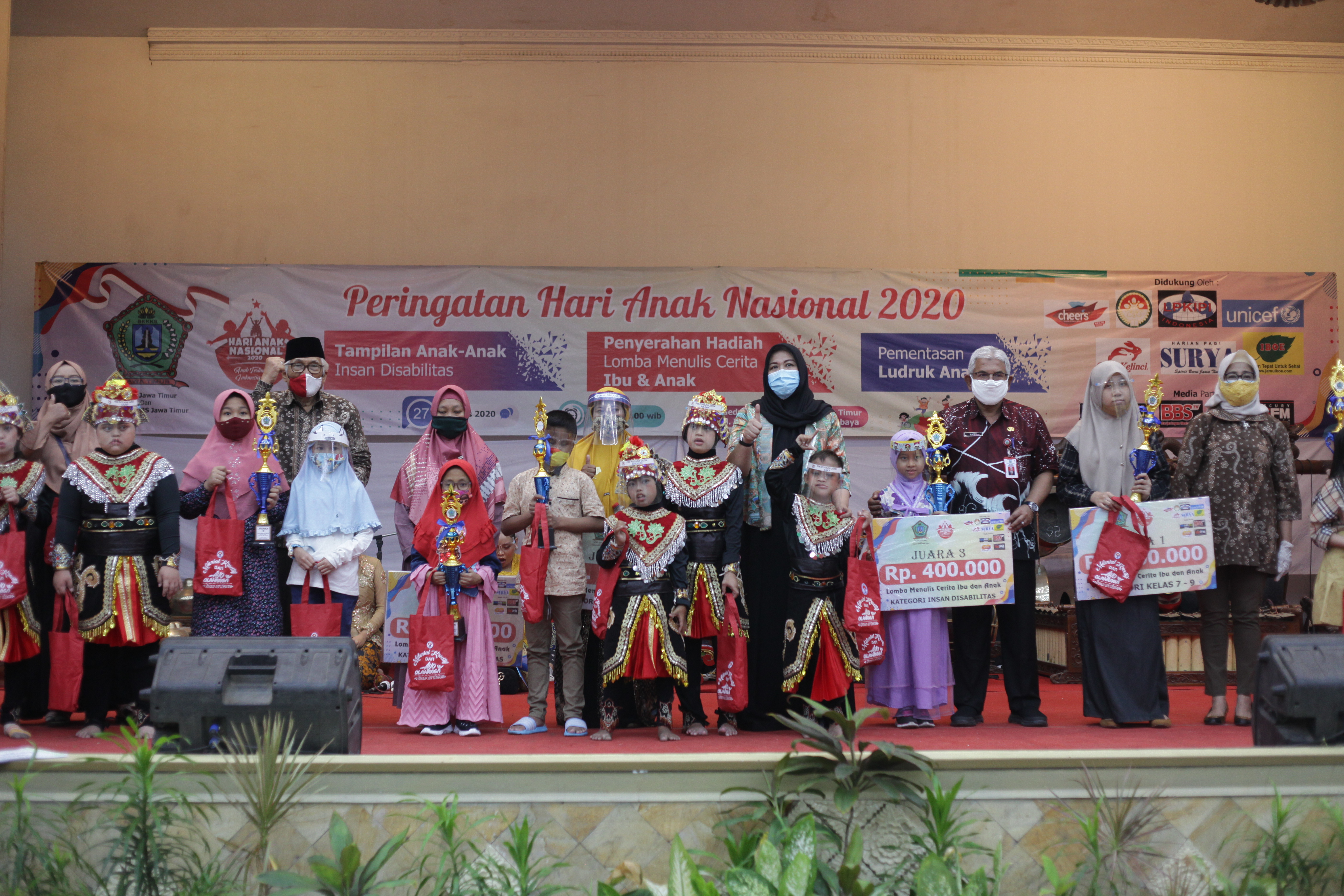 BK3S Gelar Lomba Menulis dan Pagelaran Ludruk Anak