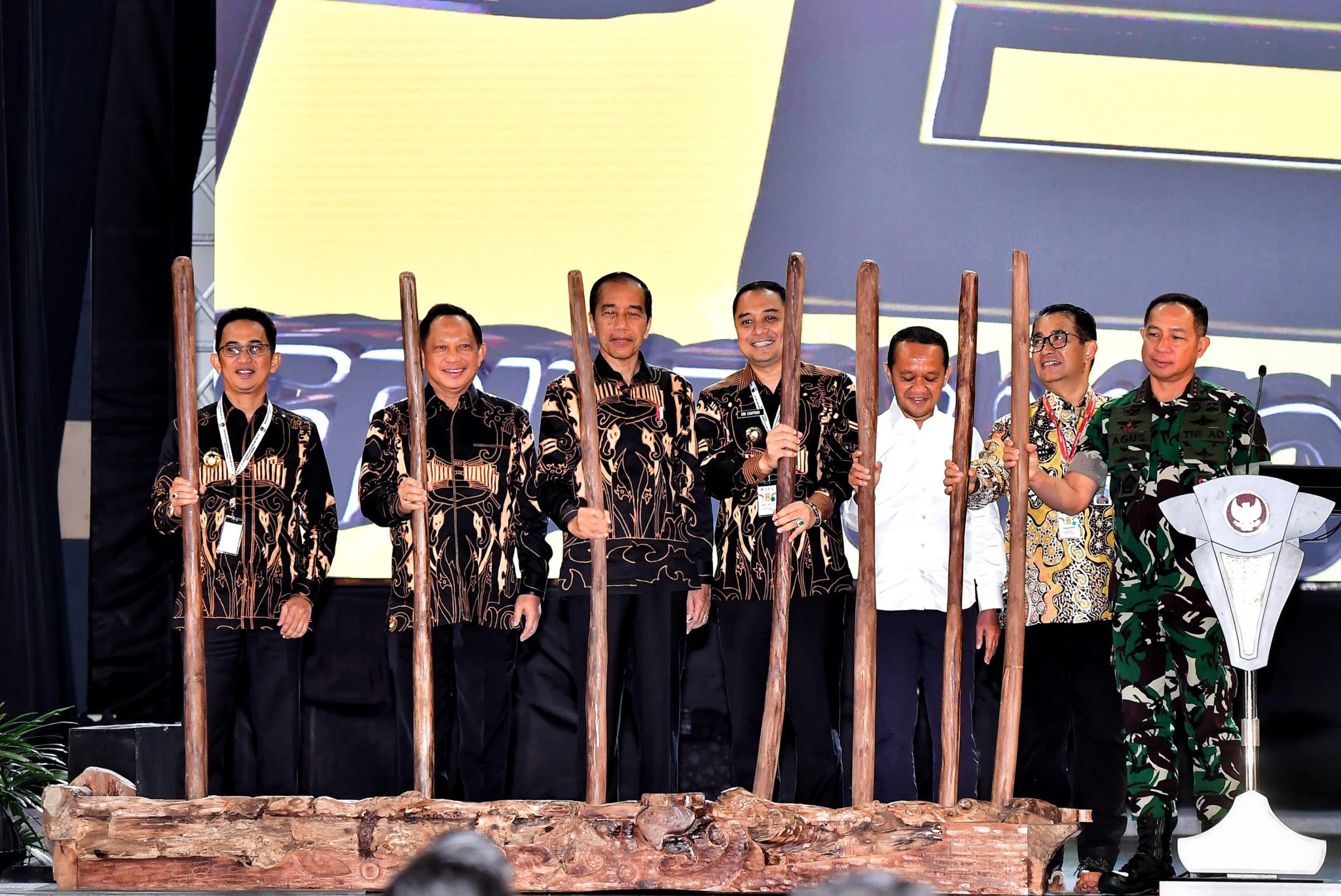  Presiden RI Joko Widodo (Jokowi) membuka secara resmi Rapat Kerja Nasional (Rakernas) Asosiasi Pemerintah Kota Seluruh Indonesia (Apeksi) XVII Tahun 2024 di Kota Balikpapan, Kalimantan Timur, Selasa (04/06/2024)