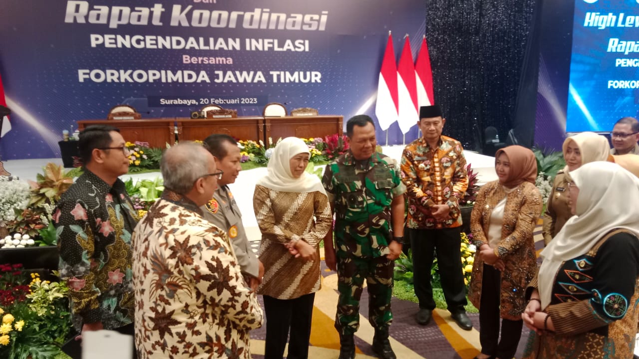 Gubernur Khofifah Paparkan Tujuh Solusi Pengendalian Inflasi di Jawa Timur