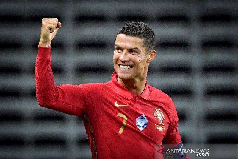 Penyerang Portugal dan Juventus Cristiano Ronaldo. ant