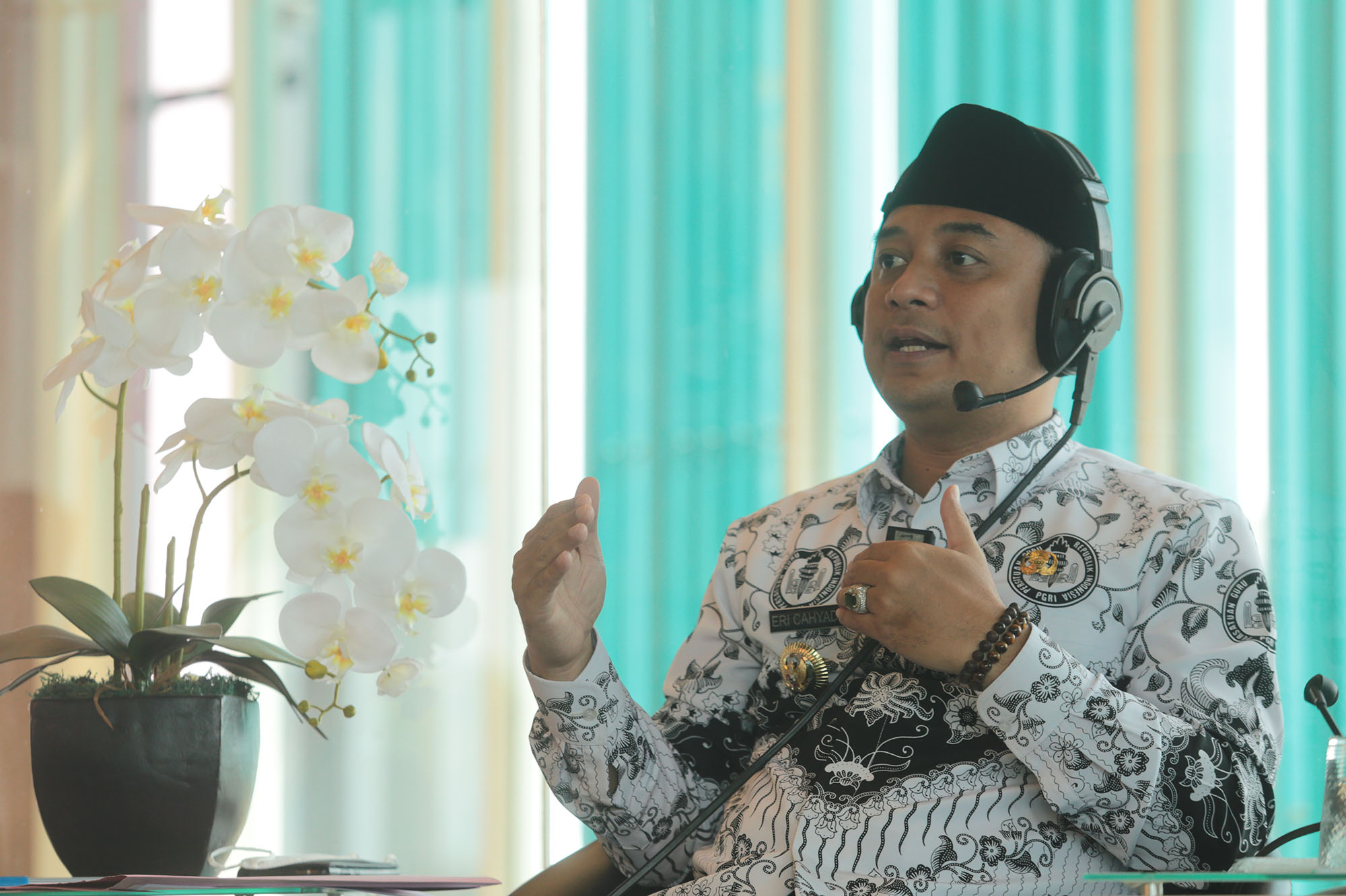 Wali Kota Surabaya Eri Cahyadi 