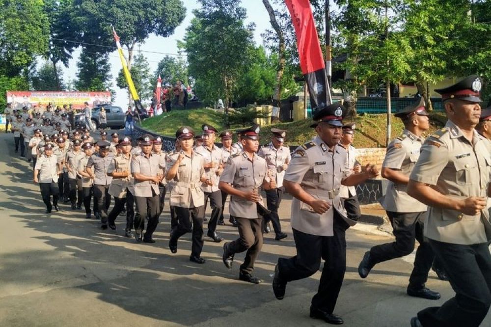 Sekolah pembentukan perwira lemdikpol Polri di Kota Sukabumi Jawa Barat
