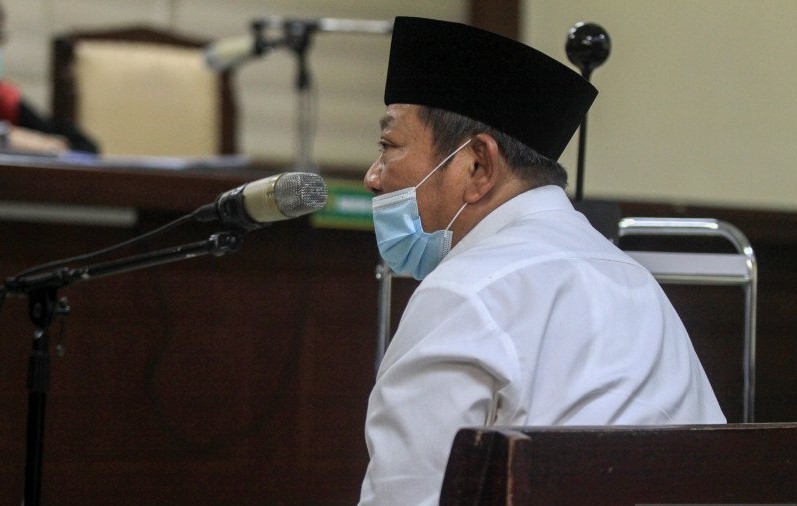 SIDANG: Terdakwa Bupati Sidoarjo nonaktif Saiful Ilah menjalani sidang dakwaan kasus korupsi di Pengadilan Tindak Pidana Korupsi (Tipikor) Surabaya di Sidoarjo, Jawa Timur. | HMP/ANTARA