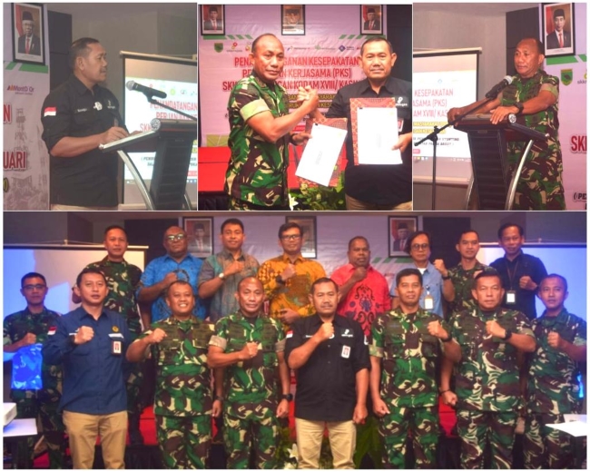 Pangdam XVIII/Kasuari Bersinergi Bersama SKK Migas-KKKS