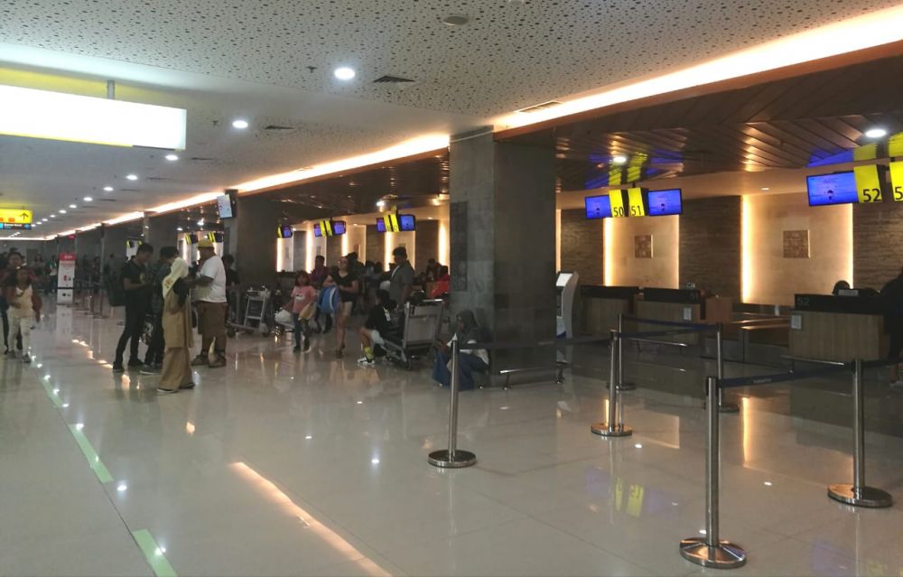SEPI: Suasana Bandara Ngurah Ray, Kamis (2/4). Foto: HMP/ ide