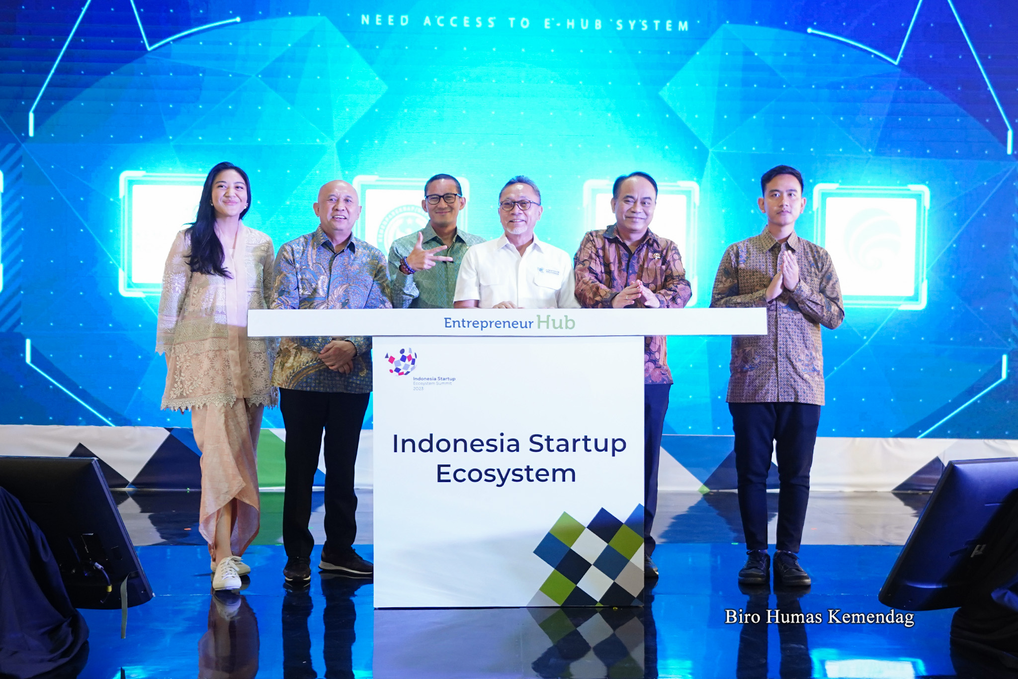 MenteriPerdagangan Zulkifli Hasan dalam acara gelar wicara "Road to Indonesia Startup Ecosystem Summit (ISES) 2023" pada Jumat, (11/8), di Surakarta