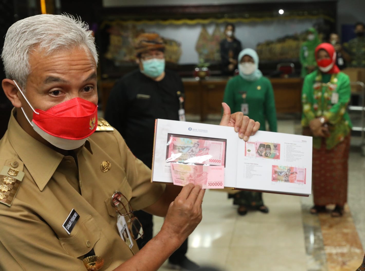 Ganjar Langsung Ganti dengan Nominal yang Sama