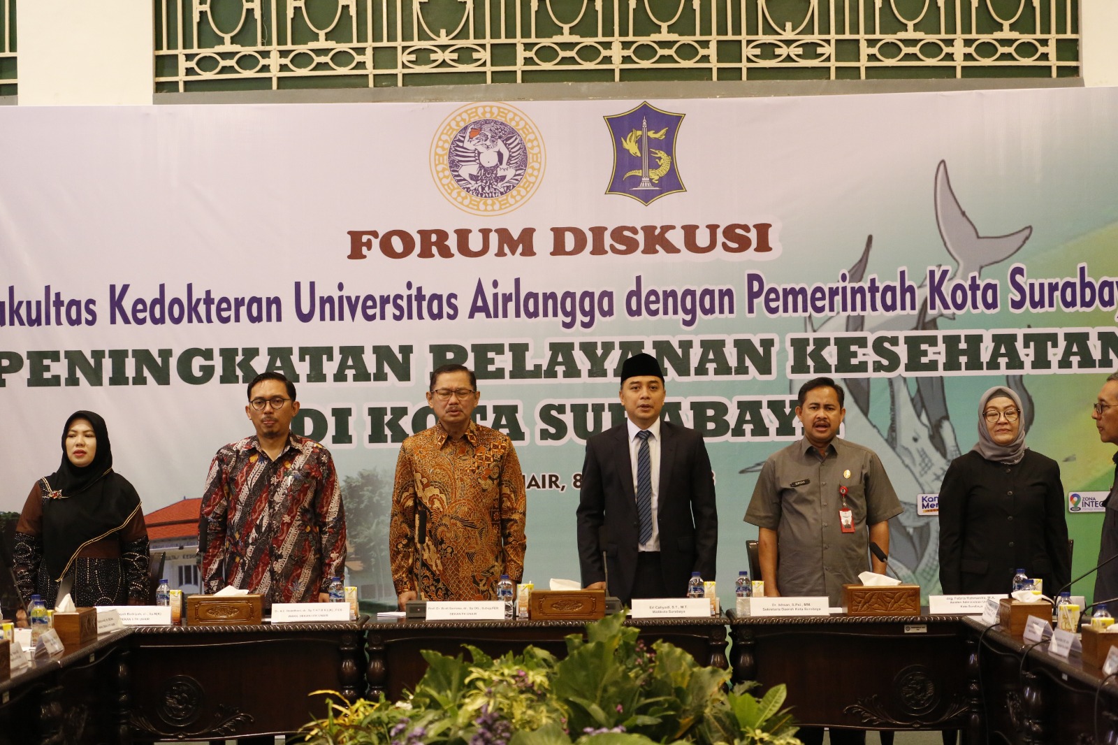 Pemkot Surabaya berkolaborasi bersama Fakultas Kedokteran Universitas Airlangga (FK UNAIR) dalam pencegahan dan penurunan stunting